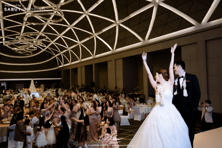  รีวิวงานแต่งจากสีมงคล ‘แชมเปญโกลด์’ สวยดูดีฉบับมูเตลู @Impact Wedding