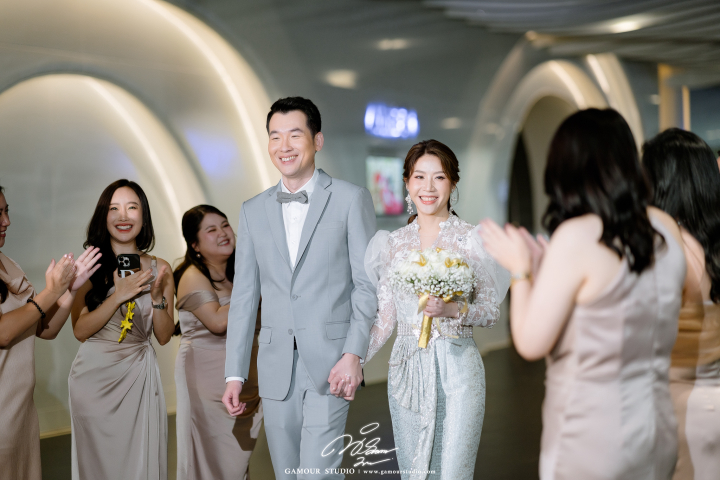  รีวิวงานแต่งจากสีมงคล ‘แชมเปญโกลด์’ สวยดูดีฉบับมูเตลู @Impact Wedding