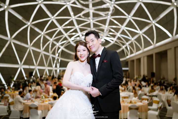  รีวิวงานแต่งจากสีมงคล ‘แชมเปญโกลด์’ สวยดูดีฉบับมูเตลู @Impact Wedding