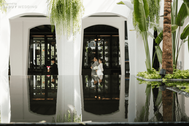  รีวิวงานแต่ง Cozy Glam เน้นแสงธรรมชาติ ในบรรยากาศ Sit Down Lunch @The Siam