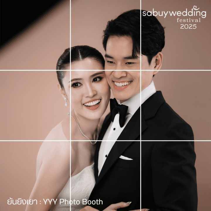  40 ไอเดียท่าโพสบ่าวสาว จากผลงานช่างภาพและ Photo booth @SabuyWedding Festival 2025