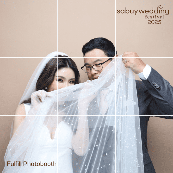  40 ไอเดียท่าโพสบ่าวสาว จากผลงานช่างภาพและ Photo booth @SabuyWedding Festival 2025