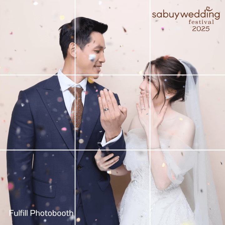  40 ไอเดียท่าโพสบ่าวสาว จากผลงานช่างภาพและ Photo booth @SabuyWedding Festival 2025