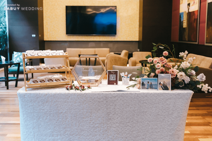  รีวิวงานแต่งเอิร์ธโทนผสมพาสเทล เติมมู้ดอบอุ่นให้งานการ์เด้น @Marriott Executive Apartments Sukhumvit Park Bangkok