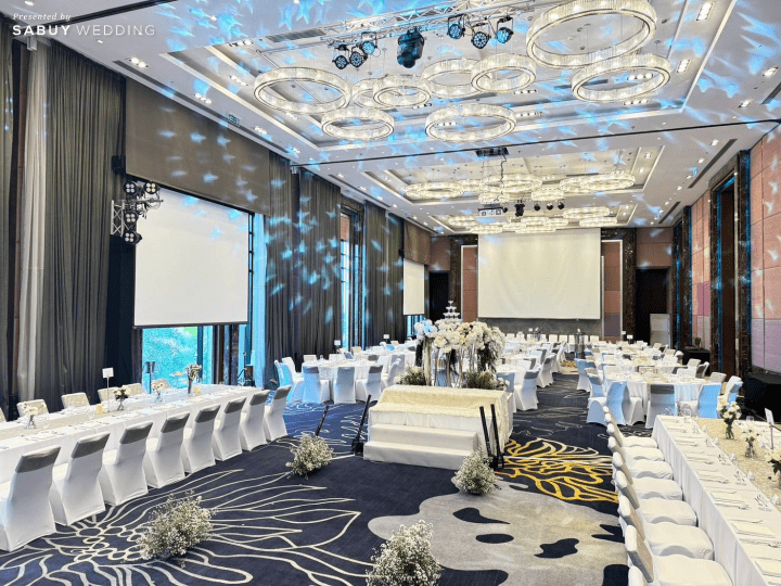  รีวิวงานแต่งธีม White สวยคลาสสิก โรแมนติกด้วยเสียงแซกโซโฟน @ Le Meridien Suvarnabhumi, Bangkok Golf Resort & Spa