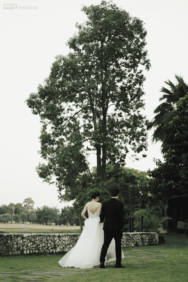  รีวิวงานแต่งธีม White สวยคลาสสิก โรแมนติกด้วยเสียงแซกโซโฟน @ Le Meridien Suvarnabhumi, Bangkok Golf Resort & Spa