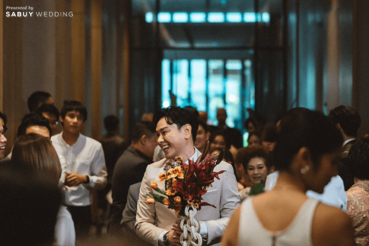  รีวิวงานแต่งดีเทลจัดจ้านของเจ้าสาวนักจัดดอกไม้ @Courtyard by Marriott Bangkok Suvarnabhumi Airport