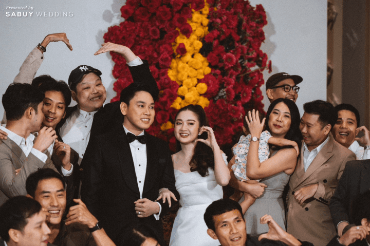  รีวิวงานแต่งดีเทลจัดจ้านของเจ้าสาวนักจัดดอกไม้ @Courtyard by Marriott Bangkok Suvarnabhumi Airport