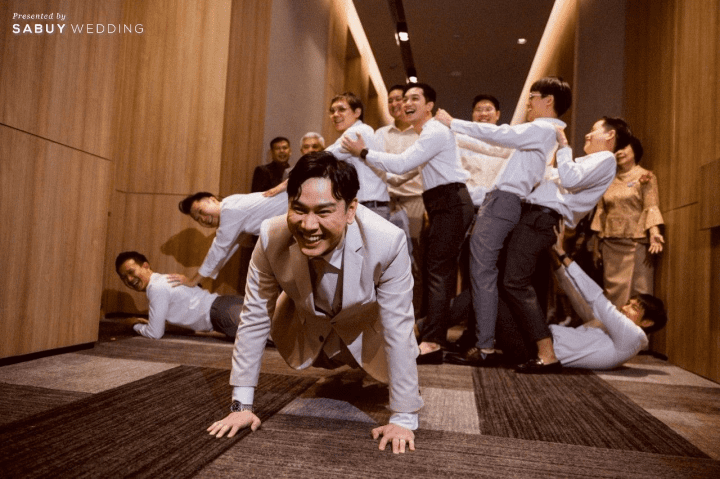 รีวิวงานแต่งดีเทลจัดจ้านของเจ้าสาวนักจัดดอกไม้ @Courtyard by Marriott Bangkok Suvarnabhumi Airport
