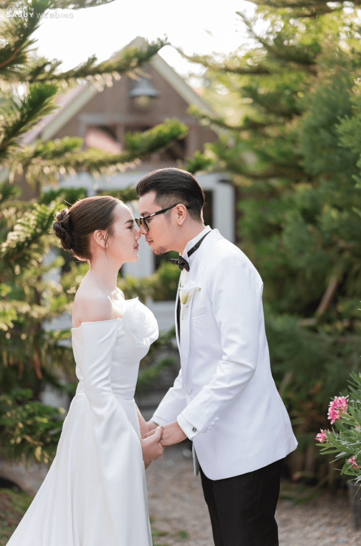  รีวิวงานแต่งฟีลสวนในฝันสไตล์ Homey เก็บทุกโมเมนต์ที่ออกแบบด้วยหัวใจ @BARN KlongSuan