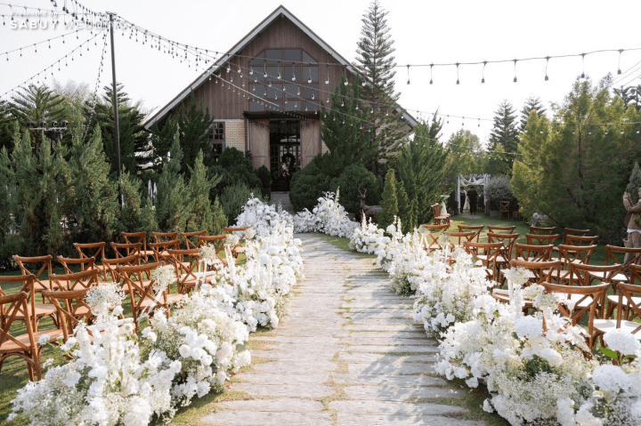  รีวิวงานแต่งฟีลสวนในฝันสไตล์ Homey เก็บทุกโมเมนต์ที่ออกแบบด้วยหัวใจ @BARN KlongSuan