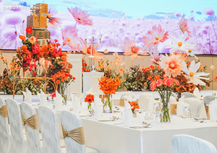  รีวิวงานแต่ง Summer Garden เนรมิตได้ใน 1 เดือนครึ่ง! @Grand Mercure Bangkok Atrium