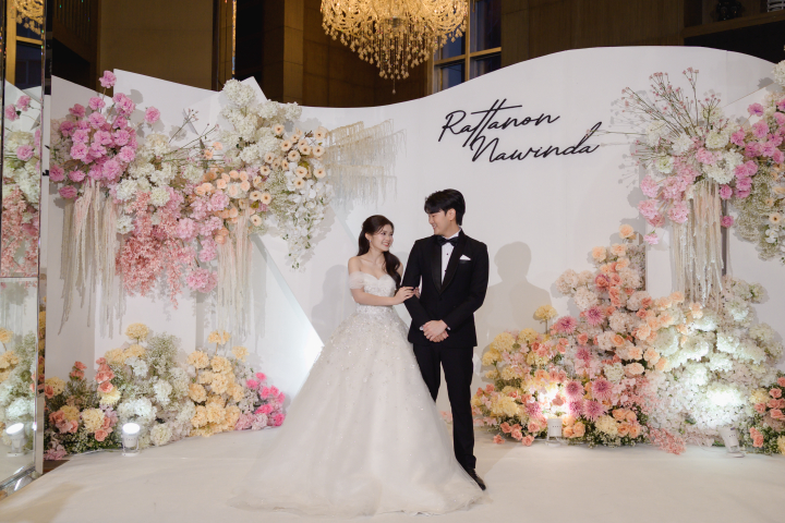 รีวิวงานแต่งไซส์อบอุ่น พร้อมกิจกรรมให้แขก Enjoy ทุกโมเมนต์ @Bangkok Marriott Hotel Sukhumvit