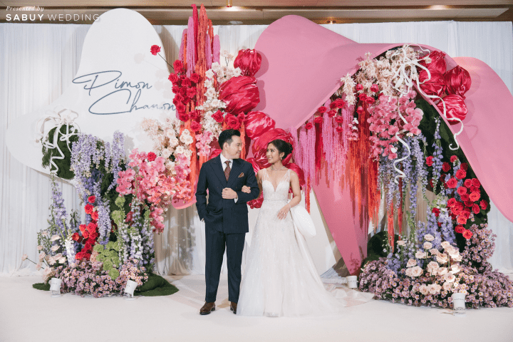  รีวิวงานแต่งธีม Modern Romance in Vivid Pink สนุกสดใสด้วยจอ LED สุดอลัง @Hyatt Regency Bangkok Sukhumvit  