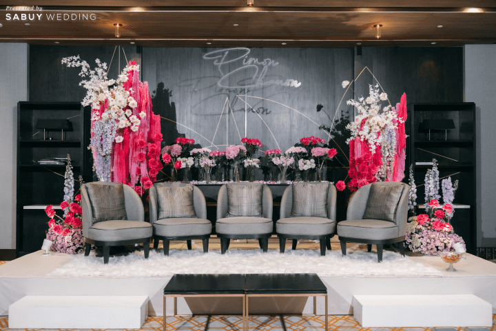  รีวิวงานแต่งธีม Modern Romance in Vivid Pink สนุกสดใสด้วยจอ LED สุดอลัง @Hyatt Regency Bangkok Sukhumvit  