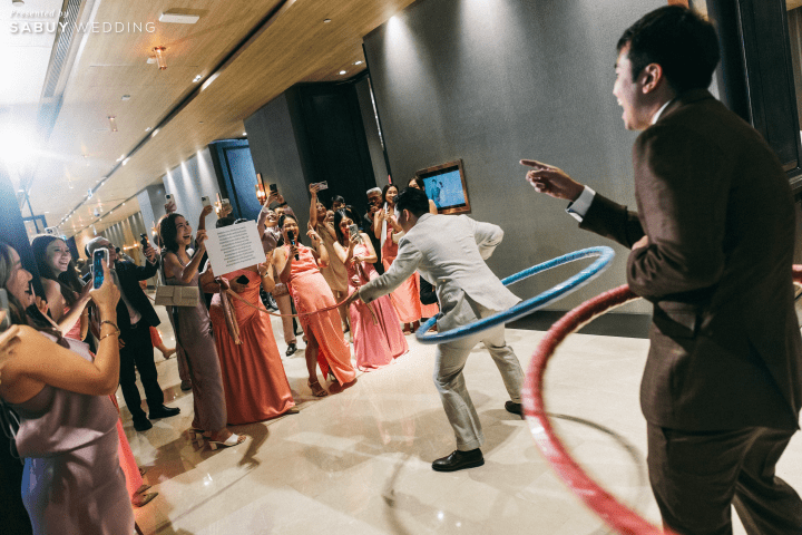  รีวิวงานแต่งธีม Modern Romance in Vivid Pink สนุกสดใสด้วยจอ LED สุดอลัง @Hyatt Regency Bangkok Sukhumvit  