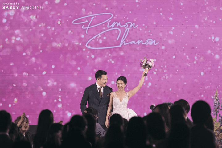  รีวิวงานแต่งธีม Modern Romance in Vivid Pink สนุกสดใสด้วยจอ LED สุดอลัง @Hyatt Regency Bangkok Sukhumvit  