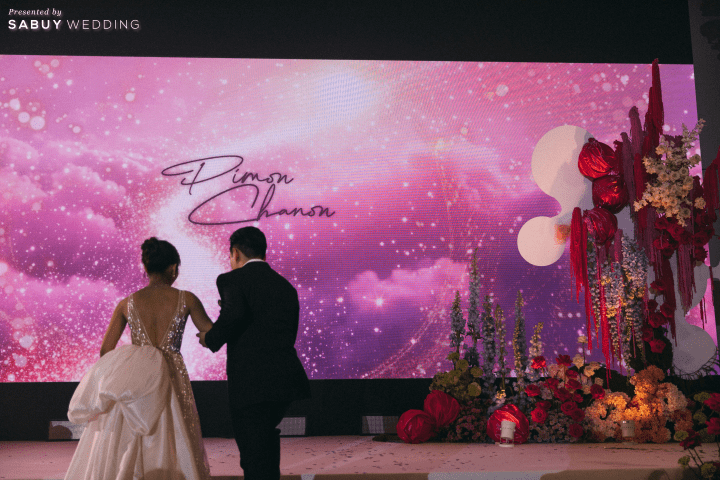  รีวิวงานแต่งธีม Modern Romance in Vivid Pink สนุกสดใสด้วยจอ LED สุดอลัง @Hyatt Regency Bangkok Sukhumvit  