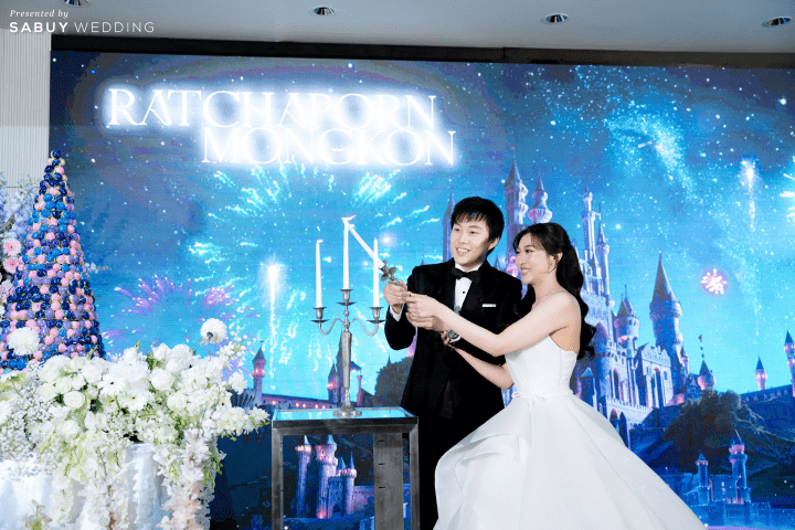  รีวิวงานแต่งกลิ่นอายดิสนีย์ ผสานพิธีจีน-คริสต์แสนอบอุ่น จบได้ในครึ่งวัน @Le Meridien Bangkok