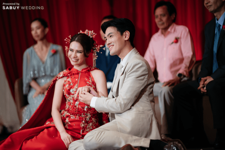  รีวิวงานแต่งโทน Mocha Mousse สะกดทุกสายตาด้วยงานผ้า สวยหรูราวฉากภาพยนตร์  @Millennium Hilton Bangkok