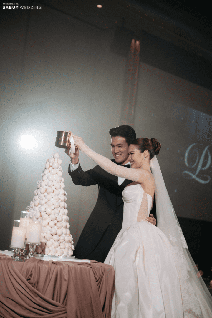  รีวิวงานแต่งโทน Mocha Mousse สะกดทุกสายตาด้วยงานผ้า สวยหรูราวฉากภาพยนตร์  @Millennium Hilton Bangkok