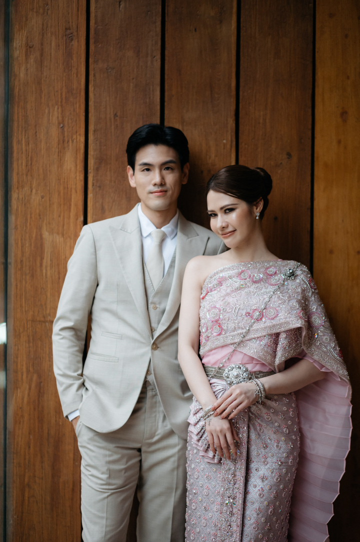  รีวิวงานแต่งโทน Mocha Mousse สะกดทุกสายตาด้วยงานผ้า สวยหรูราวฉากภาพยนตร์  @Millennium Hilton Bangkok