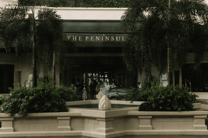  รีวิวงานแต่งวิวริมแม่น้ำ กลิ่นอายอิตาลีในโทนสีฤดูใบไม้ผลิ @The Peninsula Bangkok