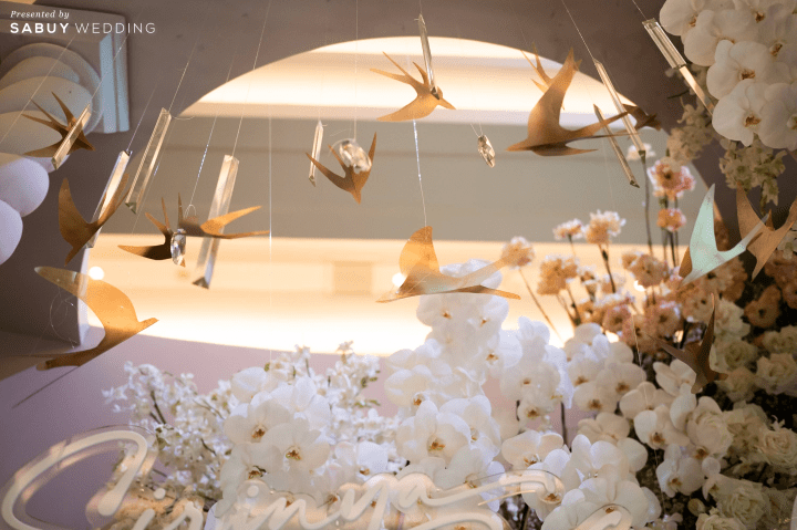  รีวิวงานแต่งวิวริมแม่น้ำ กลิ่นอายอิตาลีในโทนสีฤดูใบไม้ผลิ @The Peninsula Bangkok