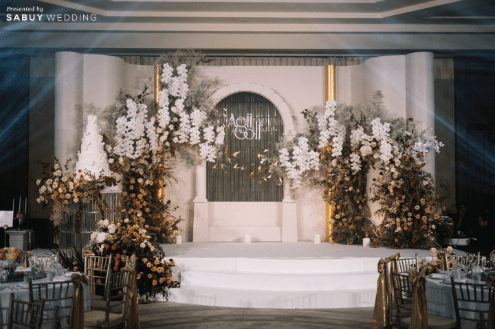  รีวิวงานแต่งวิวริมแม่น้ำ กลิ่นอายอิตาลีในโทนสีฤดูใบไม้ผลิ @The Peninsula Bangkok