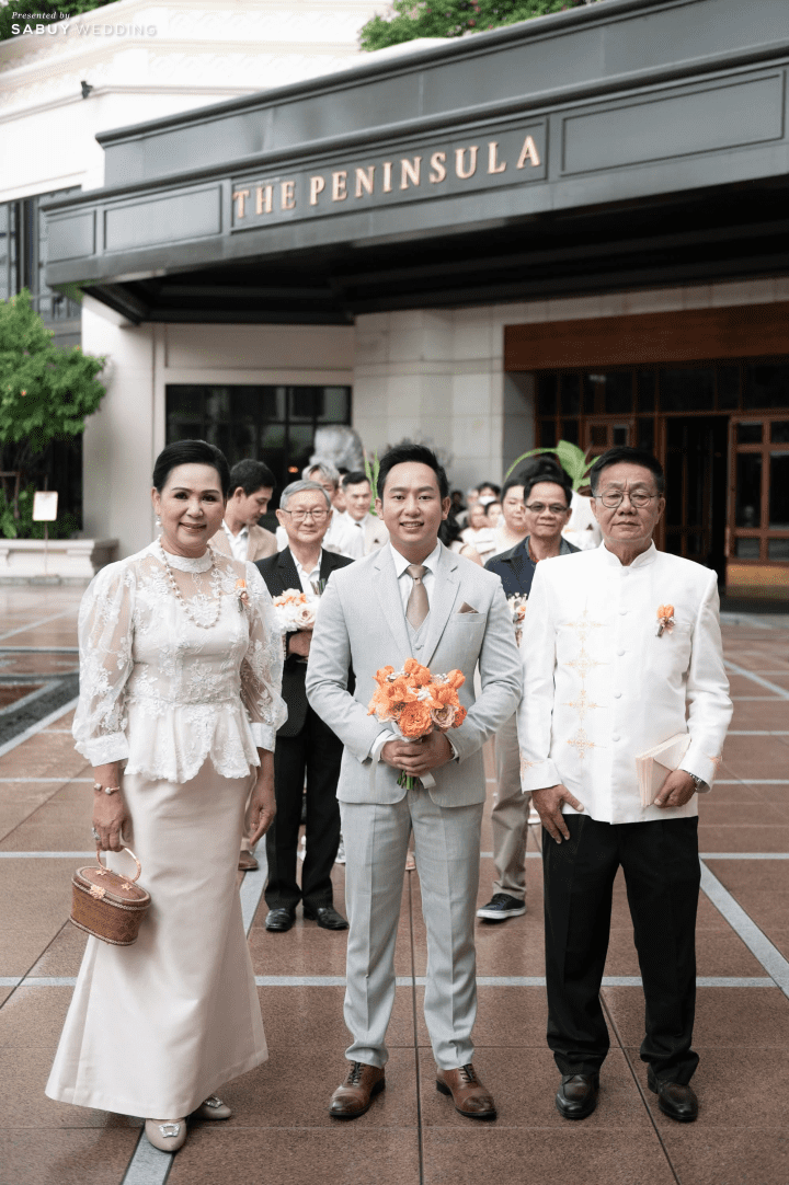  รีวิวงานแต่งวิวริมแม่น้ำ กลิ่นอายอิตาลีในโทนสีฤดูใบไม้ผลิ @The Peninsula Bangkok