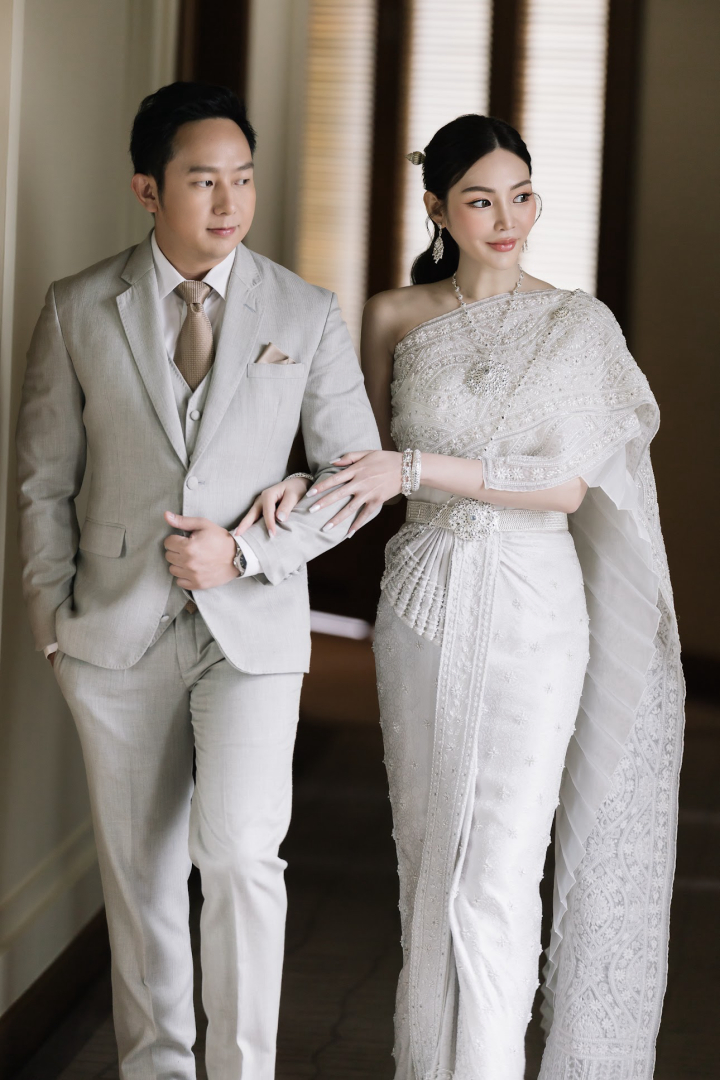  รีวิวงานแต่งวิวริมแม่น้ำ กลิ่นอายอิตาลีในโทนสีฤดูใบไม้ผลิ @The Peninsula Bangkok