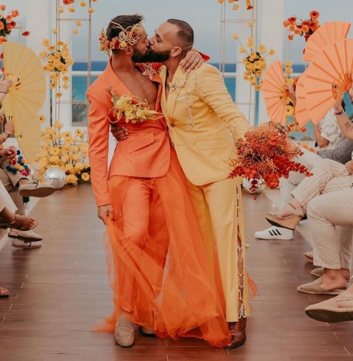  10 ไอเดียชุดแต่งงาน LGBTQ+ เลือกใส่ให้เป็นตัวเอง