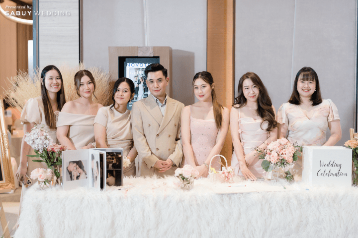  รีวิวงานแต่งที่เป็นตัวเองทุกดีเทล พร้อมคาราโอเกะปาร์ตี้ Enjoy กันทั้งงาน @Novotel Bangkok Sukhumvit 20