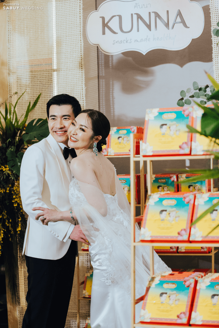  รีวิวงานแต่งเจ้าของแบรนด์ KUNNA ถ่ายทอดตัวตนผ่านดีไซน์ไทย-โมเดิร์น ครบทุกดีเทล @The Ritz-Carlton, Bangkok
