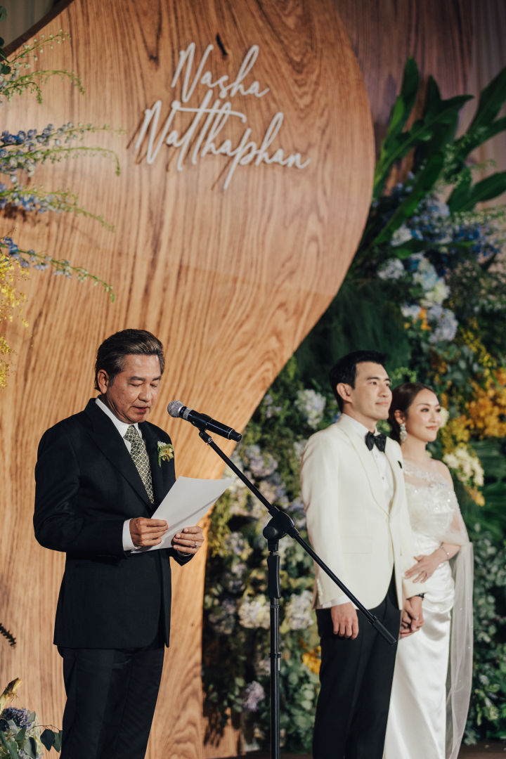  รีวิวงานแต่งเจ้าของแบรนด์ KUNNA ถ่ายทอดตัวตนผ่านดีไซน์ไทย-โมเดิร์น ครบทุกดีเทล @The Ritz-Carlton, Bangkok