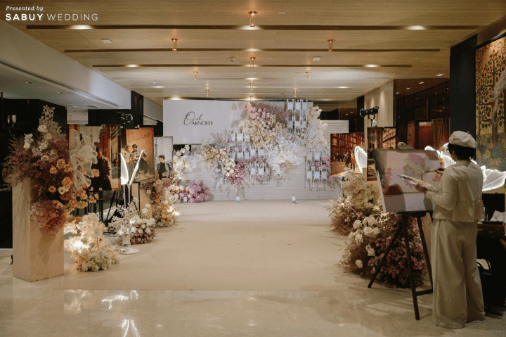  รีวิวงานแต่งธีม Flowers Bloom แสนหวาน แถมเซอร์ไพรส์ด้วยโชว์ไวโอลิน @Hyatt Regency Bangkok Sukhumvit
