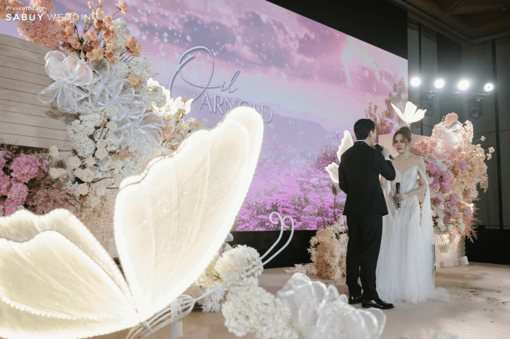  รีวิวงานแต่งธีม Flowers Bloom แสนหวาน แถมเซอร์ไพรส์ด้วยโชว์ไวโอลิน @Hyatt Regency Bangkok Sukhumvit