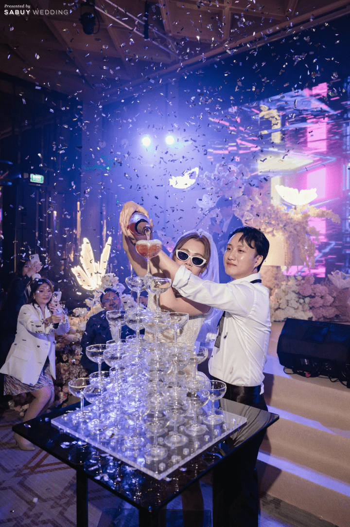  รีวิวงานแต่งธีม Flowers Bloom แสนหวาน แถมเซอร์ไพรส์ด้วยโชว์ไวโอลิน @Hyatt Regency Bangkok Sukhumvit