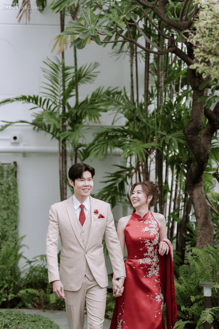  รีวิวงานแต่งแสนอบอุ่นสไตล์ Cozy ที่บ่าวสาวออกแบบเอง @Avani Ratchada Bangkok Hotel