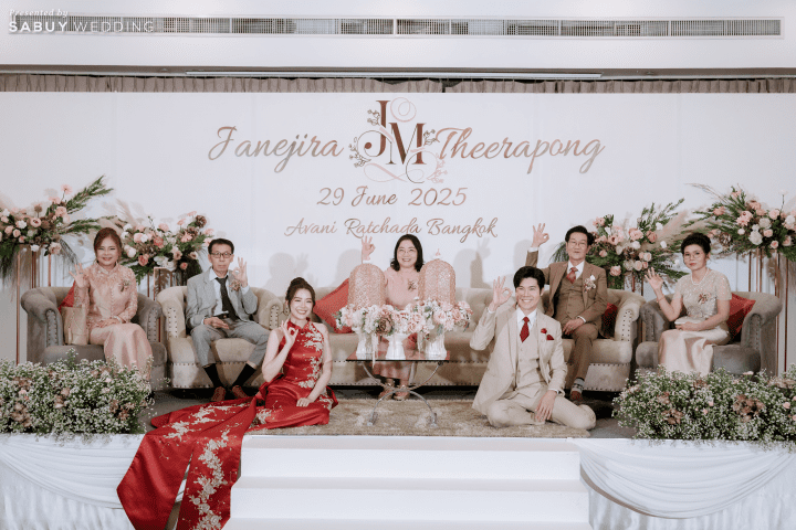  รีวิวงานแต่งแสนอบอุ่นสไตล์ Cozy ที่บ่าวสาวออกแบบเอง @Avani Ratchada Bangkok Hotel