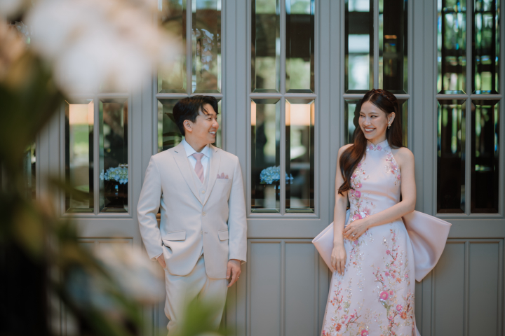  รีวิวงานแต่งโทนน้ำตาล-พีช อิ่มเอมกับบรรยากาศและอาหาร Individual Serve @Sofitel Bangkok Sukhumvit