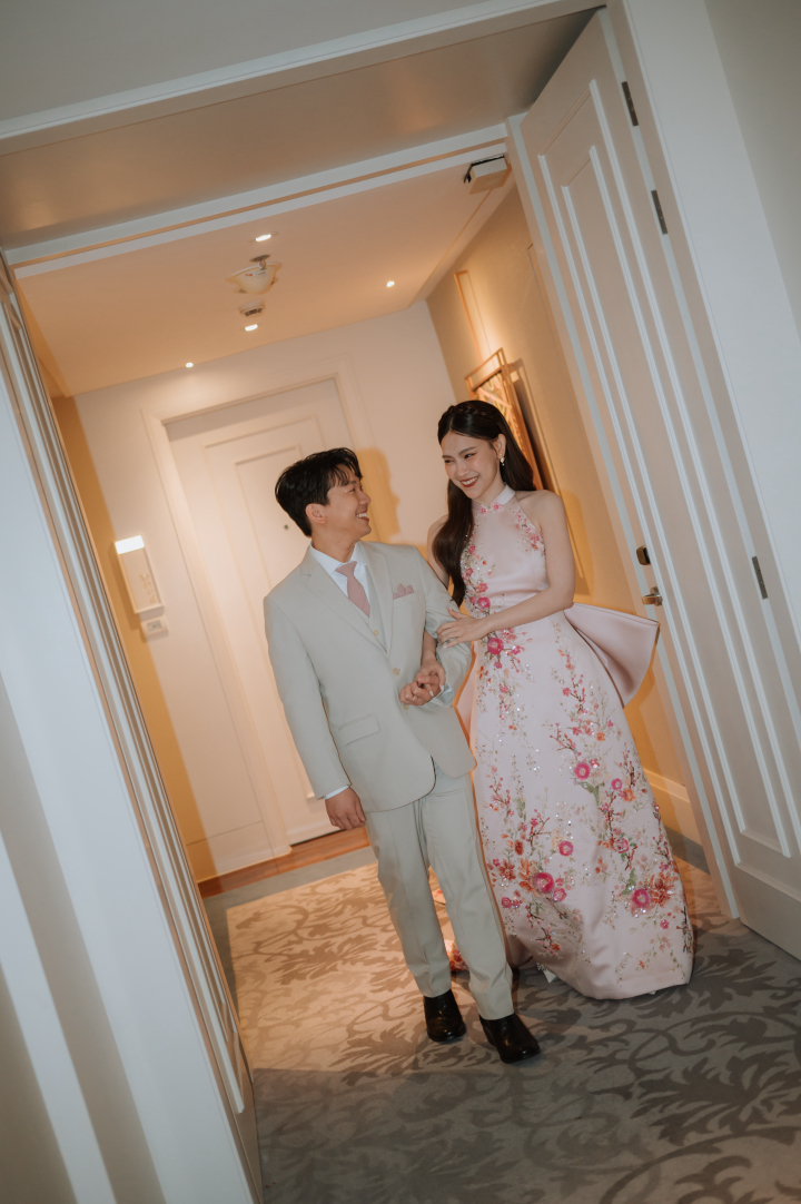  รีวิวงานแต่งโทนน้ำตาล-พีช อิ่มเอมกับบรรยากาศและอาหาร Individual Serve @Sofitel Bangkok Sukhumvit