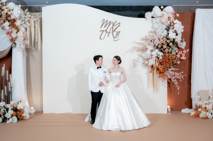  รีวิวงานแต่งโทนน้ำตาล-พีช อิ่มเอมกับบรรยากาศและอาหาร Individual Serve @Sofitel Bangkok Sukhumvit