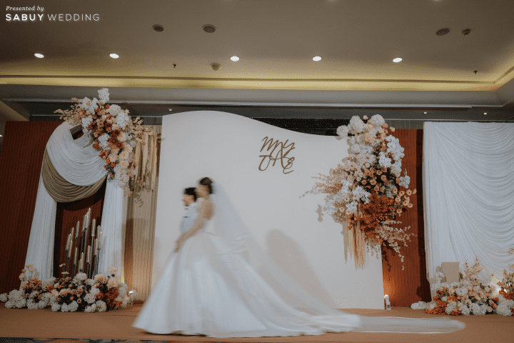  รีวิวงานแต่งโทนน้ำตาล-พีช อิ่มเอมกับบรรยากาศและอาหาร Individual Serve @Sofitel Bangkok Sukhumvit