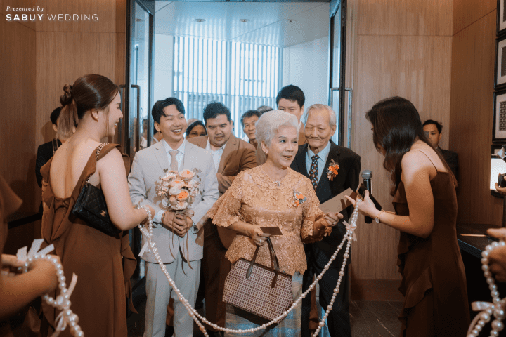  รีวิวงานแต่งโทนน้ำตาล-พีช อิ่มเอมกับบรรยากาศและอาหาร Individual Serve @Sofitel Bangkok Sukhumvit