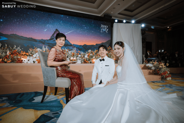  รีวิวงานแต่งโทนน้ำตาล-พีช อิ่มเอมกับบรรยากาศและอาหาร Individual Serve @Sofitel Bangkok Sukhumvit