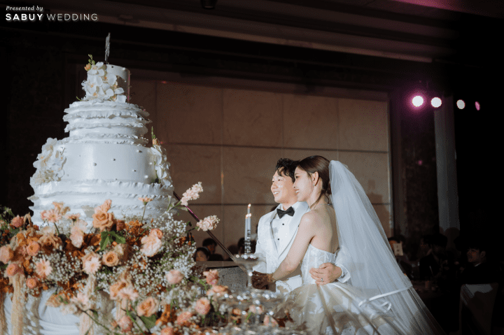  รีวิวงานแต่งโทนน้ำตาล-พีช อิ่มเอมกับบรรยากาศและอาหาร Individual Serve @Sofitel Bangkok Sukhumvit