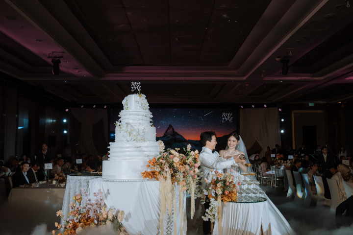  รีวิวงานแต่งโทนน้ำตาล-พีช อิ่มเอมกับบรรยากาศและอาหาร Individual Serve @Sofitel Bangkok Sukhumvit
