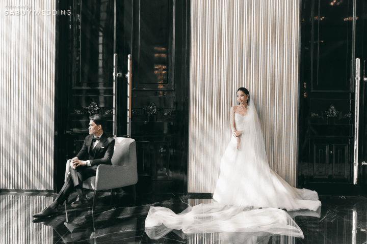 รีวิวงานแต่งสไตล์ Jazz Modern สุดอบอุ่นของคู่รักคุณหมอ @The Ritz-Carlton Bangkok