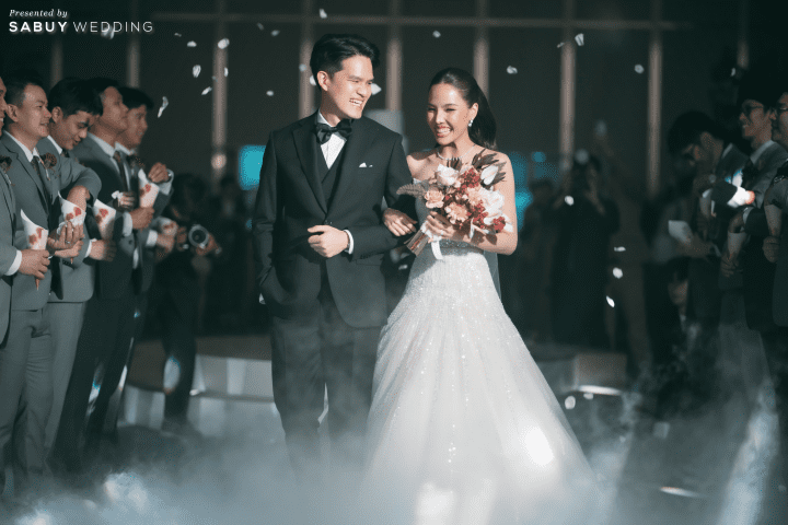 รีวิวงานแต่งสไตล์ Jazz Modern สุดอบอุ่นของคู่รักคุณหมอ @The Ritz-Carlton Bangkok